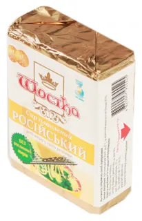 Shostka Processed Russian Cheese 40% 90g — photo 2