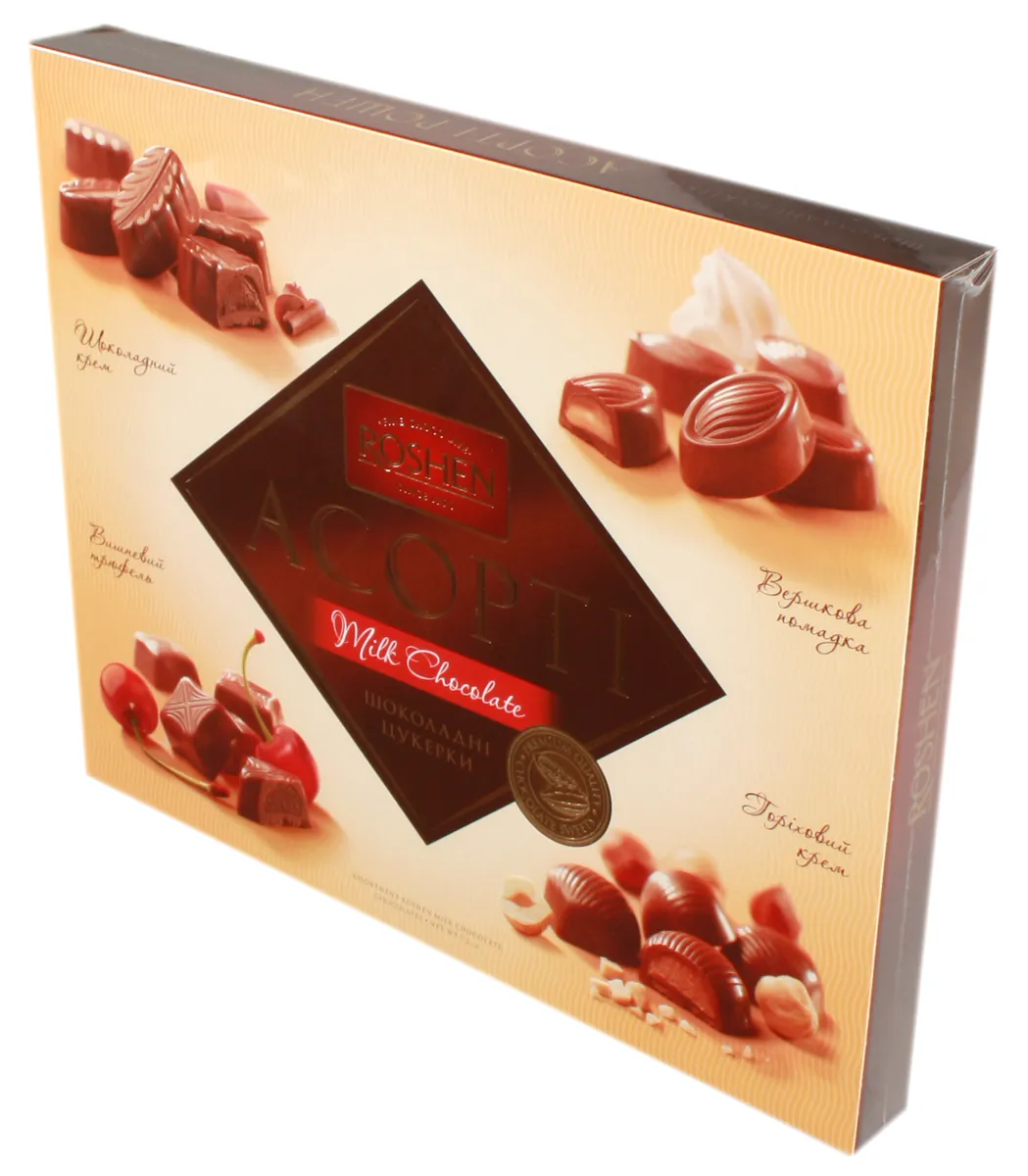 Roshen Assorted Milk Chocolate Candies 198 g