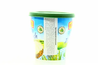 Milkana cream cheese 61% 150g plastic cup — photo 2