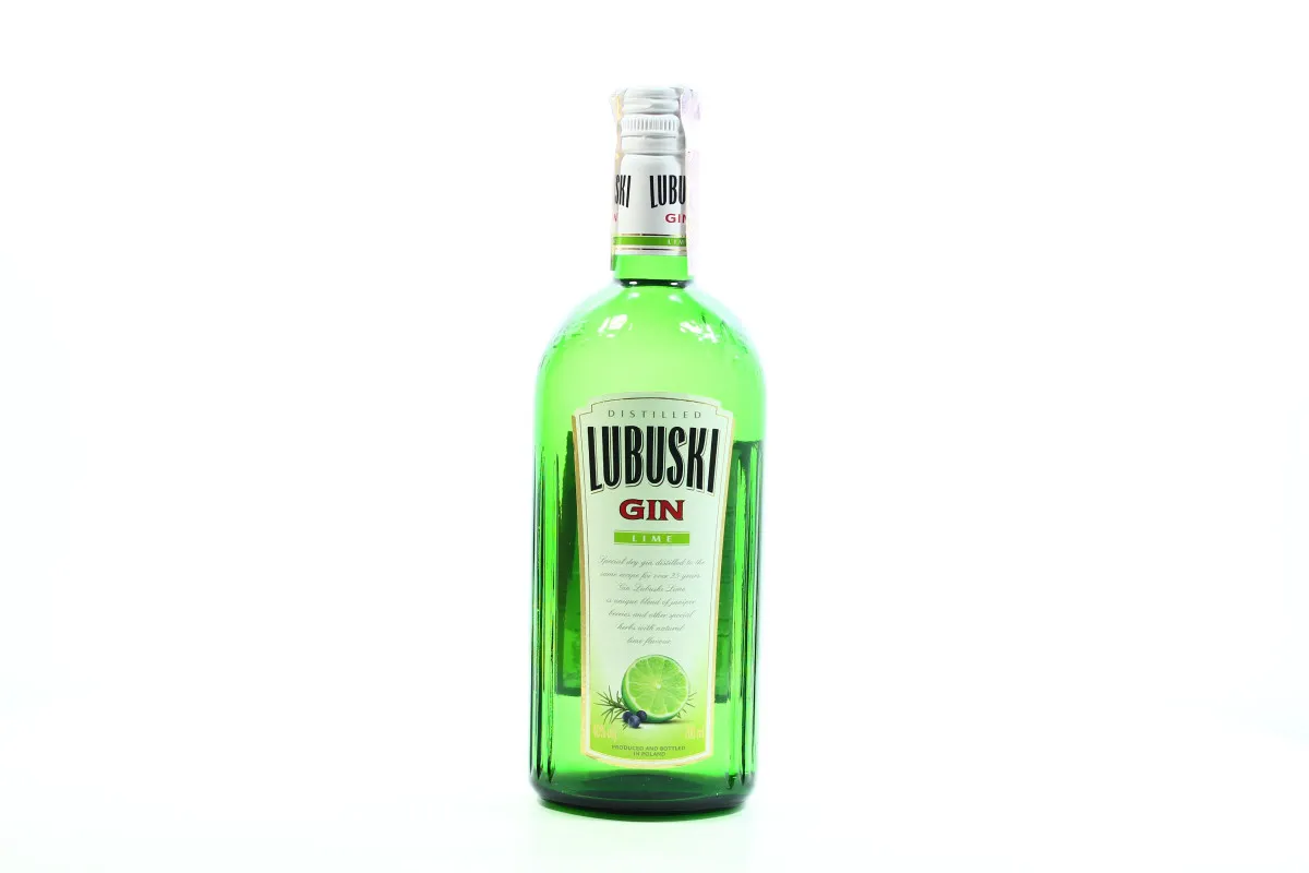Polish Gin Lime 0.7L Glass Bottle