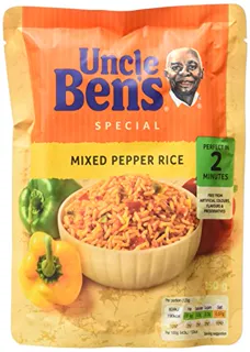 Special Mixed Pepper Microwave Uncle Bens Rice — photo 4