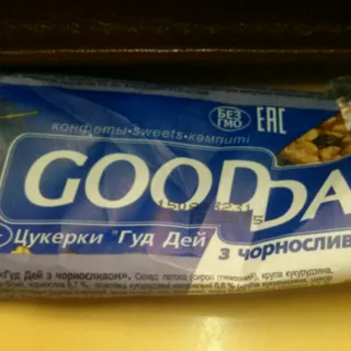 Zhytomyr Good Day Chocolate Bar 35g Prune — photo 4