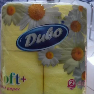 Dyvo Yellow 2-ply Toilet Paper 4pcs — photo 3