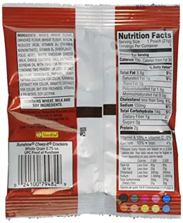 Kelloggs Cheez-It Whole Grain Crackers, 0.75 oz (pack of 175) — photo 4