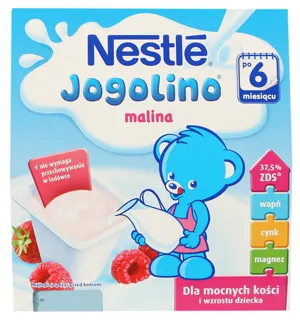 Jogurcik Yogurt with Raspberry 4*100 Nestle 400g — photo 3