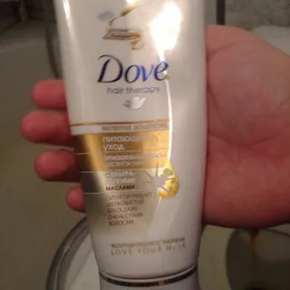 Dove Nourishing Hair Balm Mask for Dry and Unruly Hair 180ml — photo 4