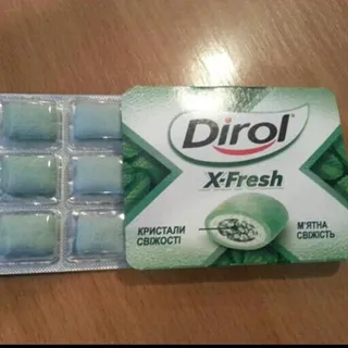 Dirol X Fresh Chewing Gum Mint Freshness 18g — photo 5