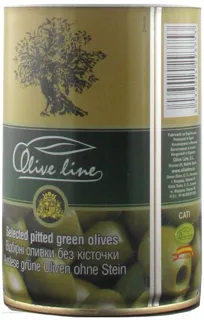 Olives (green) Selected pitted 420g tin — photo 3