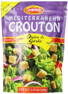 Osem Mediterranean Croutons, Onion & Garlic, 5.25 oz (Pack of 8) — photo 5