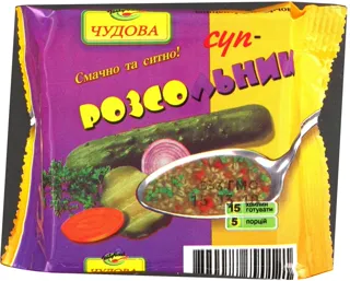 Chudova Rassolnik Soup 160g x50 — photo 3
