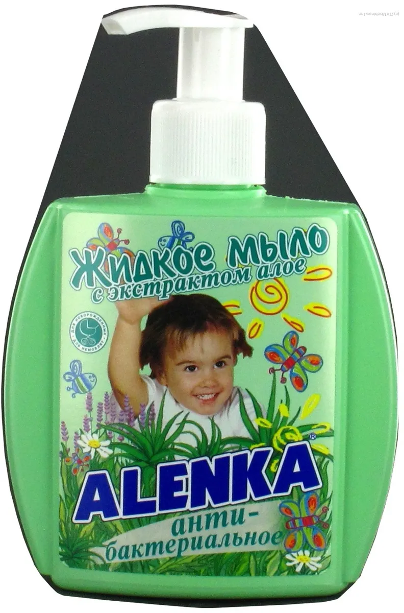 Alenka antibacterial liquid soap with aloe extract 200g