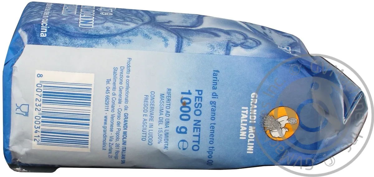 Борошно пшеничне Grandi Molini Italiani Spa 1000г