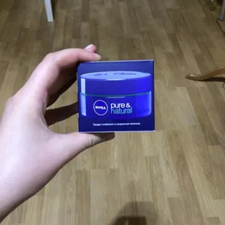 Крем для обличчя нічний Nivea Відновлюючий Pure&Natural 50 мл — фото 6