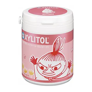 Lotte Moomin Xylitol Gum Peach 143g — photo 2