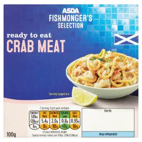 Asda Chosen By You Scottish Crab Meat