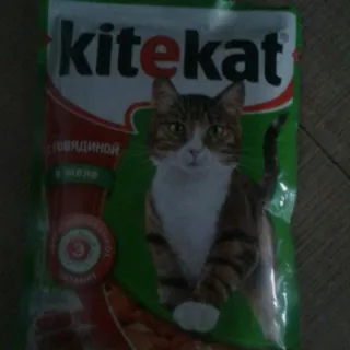 Kitekat Beef in Jelly 100g — photo 2