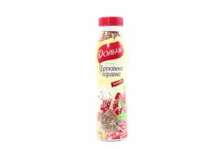 Dolce Fruit Basket Yogurt Cherry 300g 2.5% Bottle — photo 4