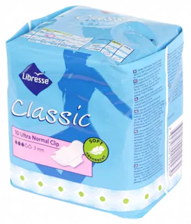 Libresse Normal Deo Ultra Soft Surface Sanitary Pads 10pcs — photo 3