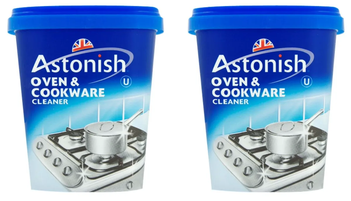 2 x Astonish Oven and Cookware Cleaner Grease Remover 500g