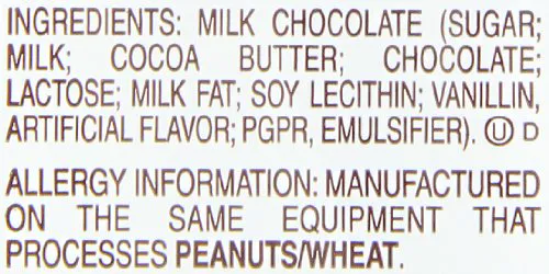 Hersheys Milk Chocolate Bar, 1 lb Bar