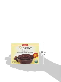 European Premium Organic Chocolate Pudding, 3.5 oz (Pack of 12) — photo 4