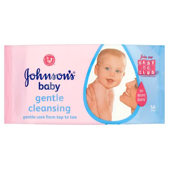 Johnsons Baby дитячі серветки для догляду за шкірою, змінний блок 56 шт.