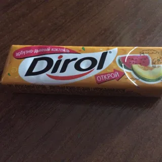 Dirol Watermelon Melon Cocktail Chewing Gum 14g — photo 6