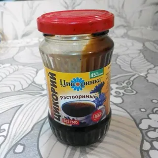 Tsikorinka Natural Chicory Drink glass jar 200g — photo 2