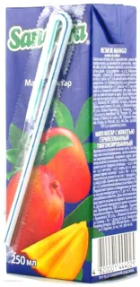 Sandora Mango Nectar with Pulp Sterilized Tetra Pak 250ml — photo 4