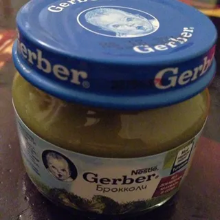 Gerber Broccoli Vegetable Puree for Children from 6 Months 80g — photo 11