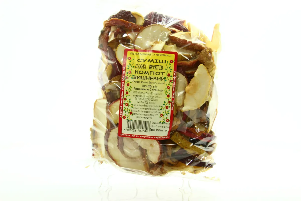 Fruit Mix Svit Fruktiv Cherry Compote 250g Pack
