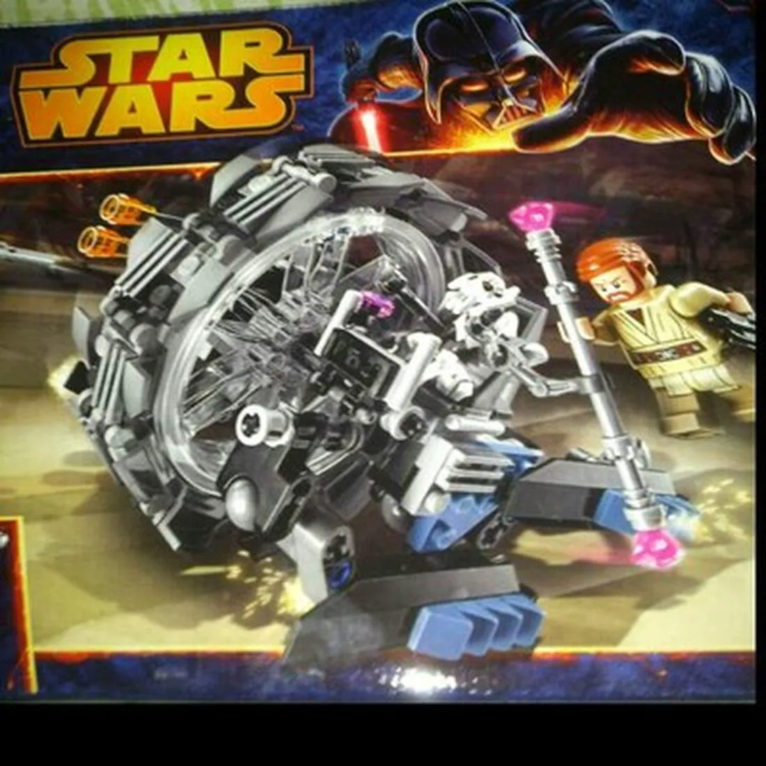 LEGO Star Wars Генерал Грівус 'колеса велосипеда