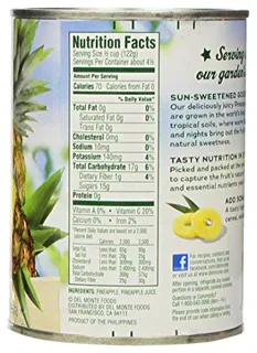 Del Monte Pineapple Chunks 100% Pineapple Juice 20oz (2ct) — photo 5