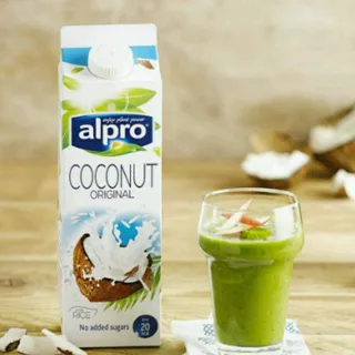 Alpro Coconut Soy Drink Tetra Pak 1L Belgium x8 — photo 4