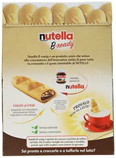 Ferrero Nutella Ready-to-Eat Crispy Mini Baguette Wafers with Creamy Nutella Filling, 8 pcs, 153g, Pack of 4 [Italian Import] — photo 10