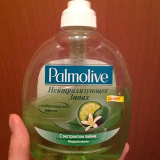 Palmolive liquid soap with lime extract antibacterial 300ml — photo 3