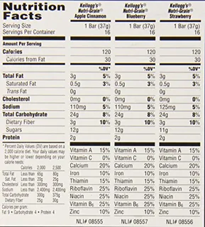 Nutri-Grain Variety Bars Kelloggs, 48g — photo 6