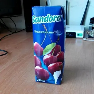 Sandora Cherry Nectar Clarified Pasteurized 250ml Tetrapak — photo 6