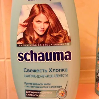 Cotton Fresh Shampoo for Oily and Greasy Hair 380ml Plastic Bottle — photo 7