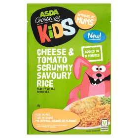 ASDA Chosen By Kids Смачний рис з сиром і томатом