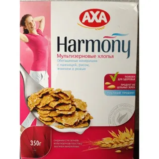 Axa Harmony Multigrain Flakes Fortified with Minerals 350g — photo 2