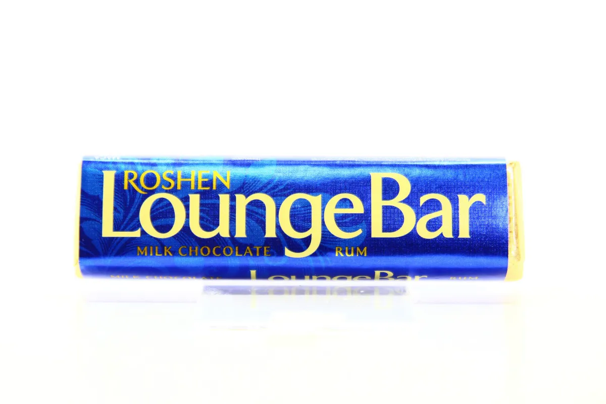 Roshen LoungeBar Milk Chocolate Truffle Rum Bar 45g