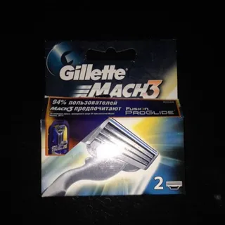 Gillette Mach 3 Replacement Shaving Cartridges 2pcs — photo 3