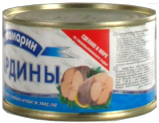 Akvamaryn Natural Sardines 230g — photo 3
