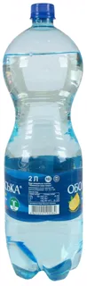 Obolon Obolonska Plus Lemon Strongly Carbonated Mineral Water 2L Plastic Bottle — photo 3