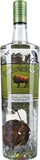 Zubrowka Bison Grass Polish Rye Vodka 1L — photo 2