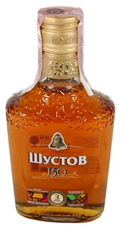Shustoff Cognac 3 Stars 0.25L — photo 2