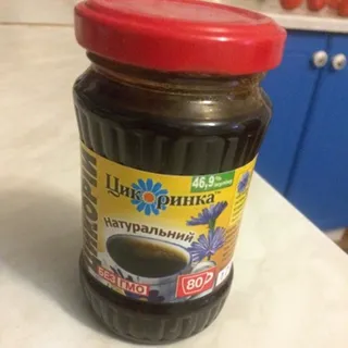 Tsikorinka Natural Chicory Drink glass jar 200g — photo 4