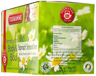 Чай трав'яний Гармонія Гармонія тіла (Harmony for Body & Soul Stomach Smoother) 20 пакетиків, 40 г — фото 6