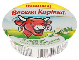 Vesela Korivka processed cheese with herbs and garlic creamy 50% 90g pack — photo 2